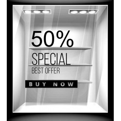 Αυτοκόλλητο Εκπτώσεων - Εκπτωτικό 81