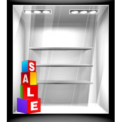 Αυτοκόλλητο Εκπτώσεων - Εκπτωτικό 108