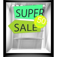 Αυτοκόλλητο Εκπτώσεων - Εκπτωτικό 95