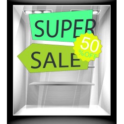 Αυτοκόλλητο Εκπτώσεων - Εκπτωτικό 95