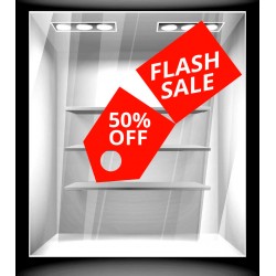 Αυτοκόλλητο Εκπτώσεων - Εκπτωτικό 84