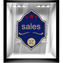 Αυτοκόλλητο Εκπτώσεων - Εκπτωτικό 113