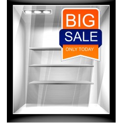 Αυτοκόλλητο Εκπτώσεων - Εκπτωτικό 118