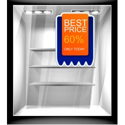 Αυτοκόλλητο Εκπτώσεων - Εκπτωτικό 114