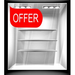 Αυτοκόλλητο Εκπτώσεων - Εκπτωτικό 100