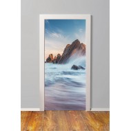 Αυτοκόλλητο πόρτας - Κύματα