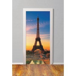 Αυτοκόλλητο πόρτας - Πύργος του Άιφελ