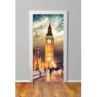 Αυτοκόλλητο πόρτας - Big ben πόρτας