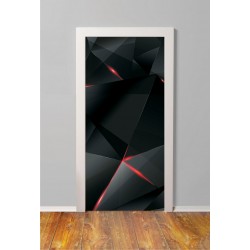 Αυτοκόλλητο πόρτας - Ρωγμές