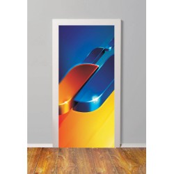 Αυτοκόλλητο πόρτας - 3D