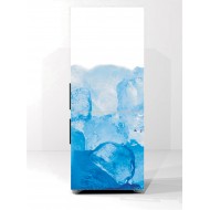 Αυτοκόλλητο ψυγείου - Μπλε Παγάκια