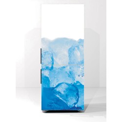 Αυτοκόλλητο ψυγείου - Μπλε Παγάκια