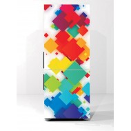 Αυτοκόλλητο ψυγείου - Παλέτα τετραγώνων