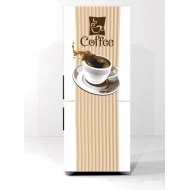 Αυτοκόλλητο ψυγείου - Coffee