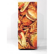 Αυτοκόλλητο ψυγείου - Fast food 2