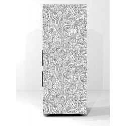 Αυτοκόλλητο ψυγείου - Vintage 2