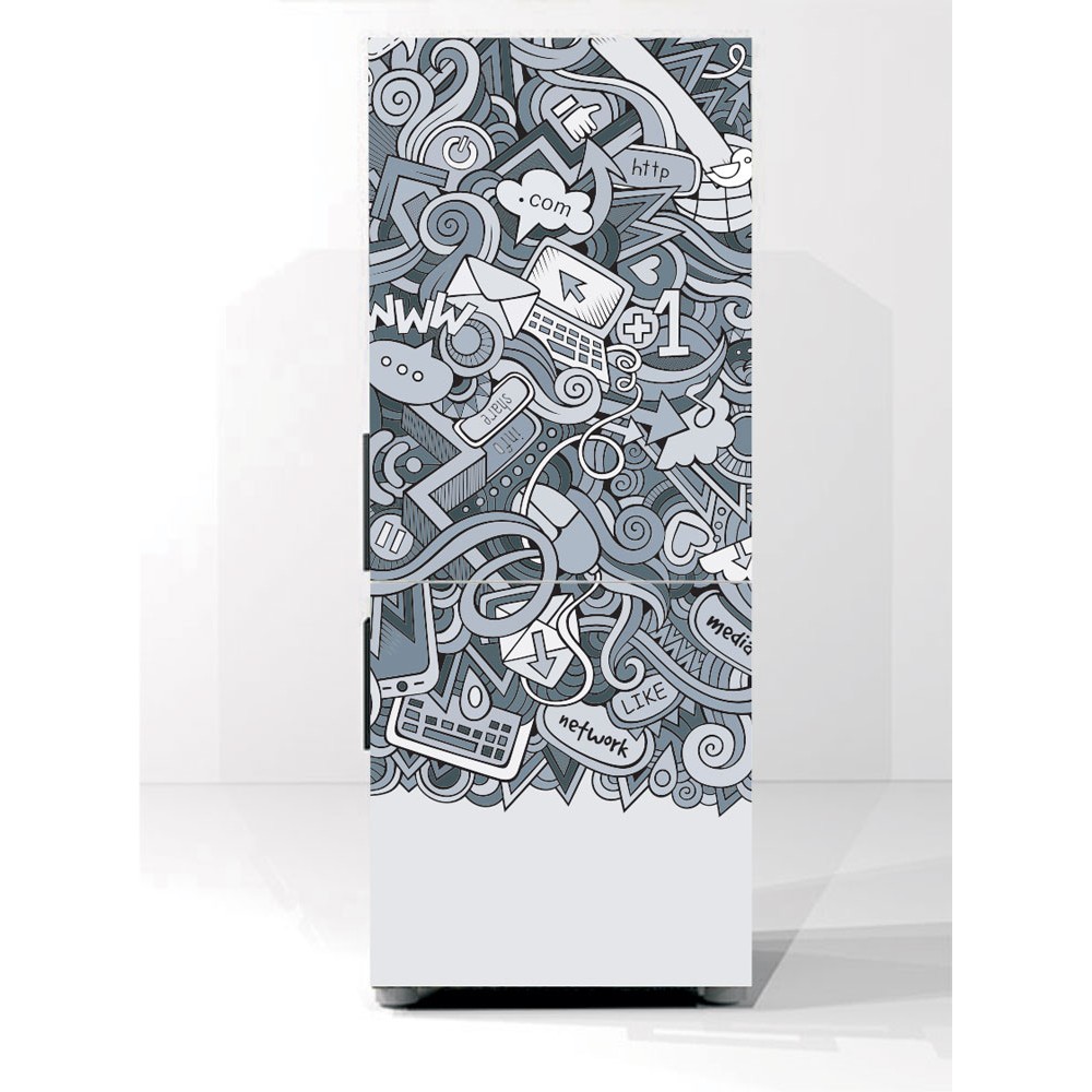 Αυτοκόλλητο ψυγείου - Network