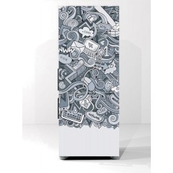 Αυτοκόλλητο ψυγείου - Network