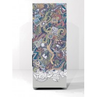 Αυτοκόλλητο ψυγείου - Abstract pattern