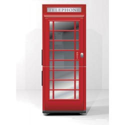 Αυτοκόλλητο ψυγείου - Τηλεφωνικός Θάλαμος