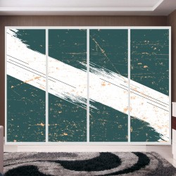 Αυτοκόλλητο ντουλάπας - Μπογιές