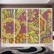 Αυτοκόλλητο ντουλάπας - Vintage