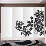 Αυτοκόλλητο ντουλάπας - Φύλλα