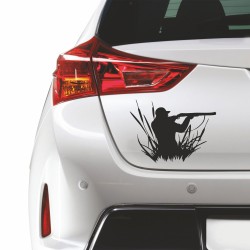 Αυτοκόλλητο αυτοκινήτου - Κυνηγός