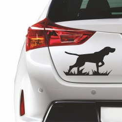 Αυτοκόλλητο αυτοκινήτου - Κυνηγόσκυλο