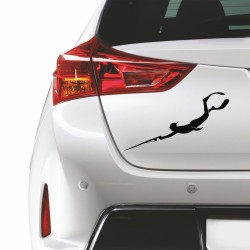 Αυτοκόλλητο αυτοκινήτου - Ψαροτούφεκο 2