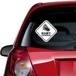 Αυτοκόλλητο αυτοκινήτου - Baby on Board 10