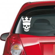 Αυτοκόλλητο αυτοκινήτου - Κρανίο 05