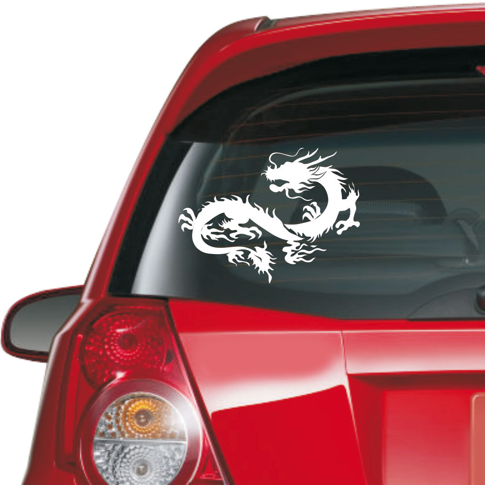 Αυτοκόλλητο αυτοκινήτου - Δράκος 02