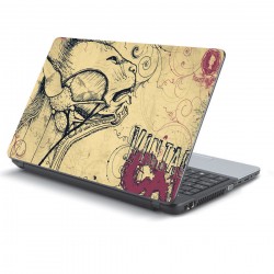 Αυτοκόλλητο Laptop - Vintage cat