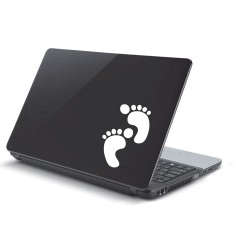 Αυτοκόλλητο Laptop - Πατούσες
