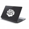 Αυτοκόλλητο Laptop - Τριαντάφυλλο