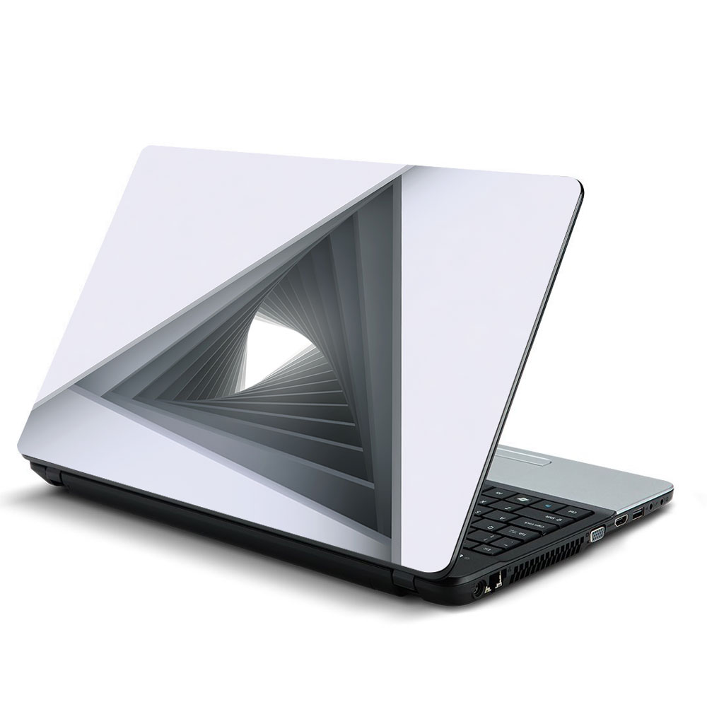Αυτοκόλλητο Laptop - Τριγωνική Δίνη