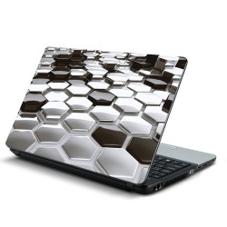 Αυτοκόλλητο Laptop - Shiny Rectangles