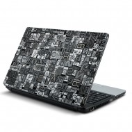 Αυτοκόλλητο Laptop - Γράμματα 05