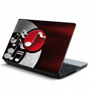 Αυτοκόλλητο Laptop - Νότες 02