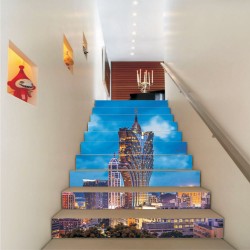 Αυτοκόλλητο σκάλας - Μακάου