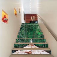 Αυτοκόλλητο σκάλας - Ξύλινη γέφυρα