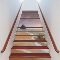 Αυτοκόλλητο σκάλας - Παραλία