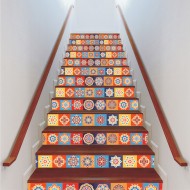 Αυτοκόλλητο σκάλας - Πλακάκια 03