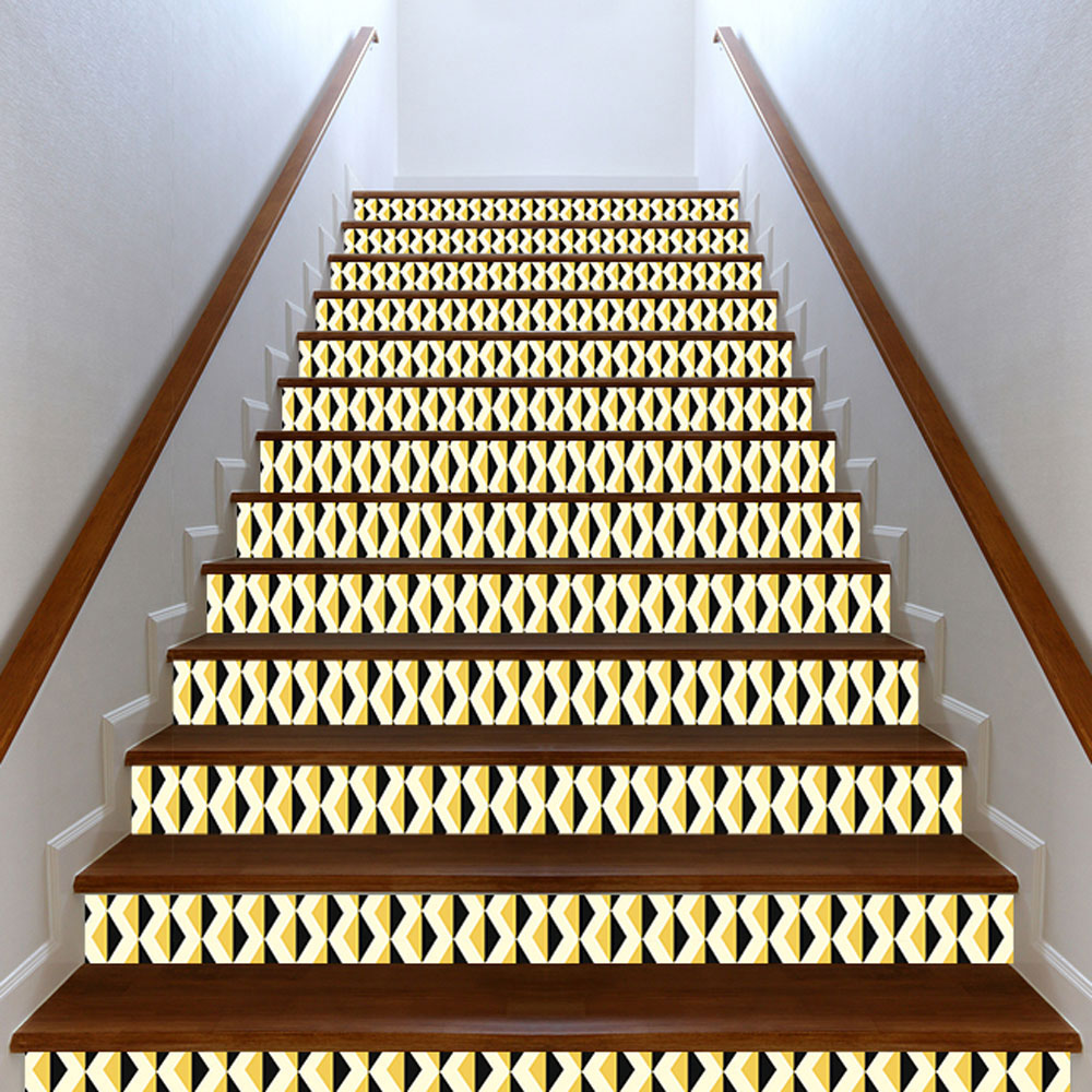 Αυτοκόλλητο σκάλας - Ρόμβοι