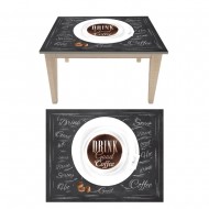 Αυτοκόλλητο τραπεζιού - Drink good coffee