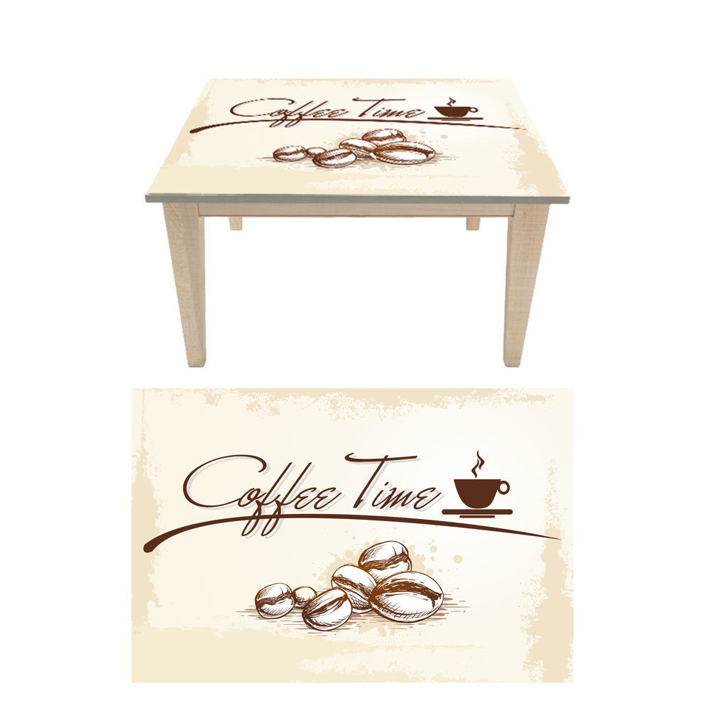 Αυτοκόλλητο τραπεζιού - Coffee time 3