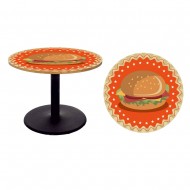 Αυτοκόλλητο τραπεζιού - Burger