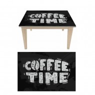 Αυτοκόλλητο τραπεζιού - Coffee time 4