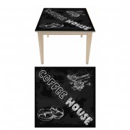 Αυτοκόλλητο τραπεζιού - Coffee house 2